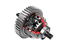 Maxx Slash (#102076-4) Center Differential Cutaway