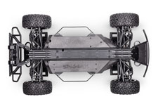 Maxx Slash (#102076-4) Chassis Bottom View