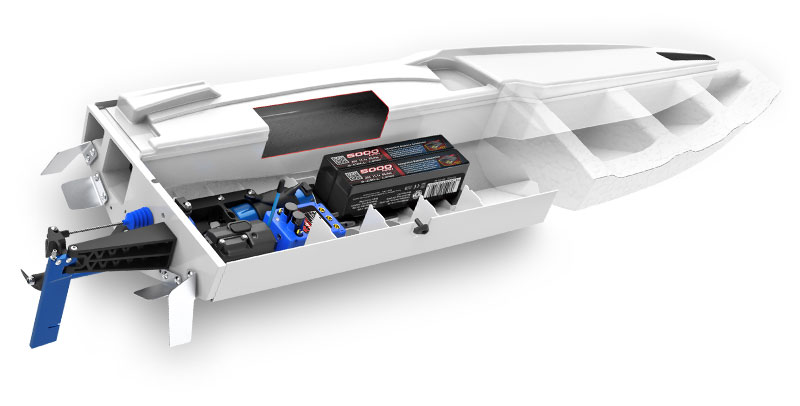 Spartan SR (#103076-4) Interior and Flood Chamber Cutaway