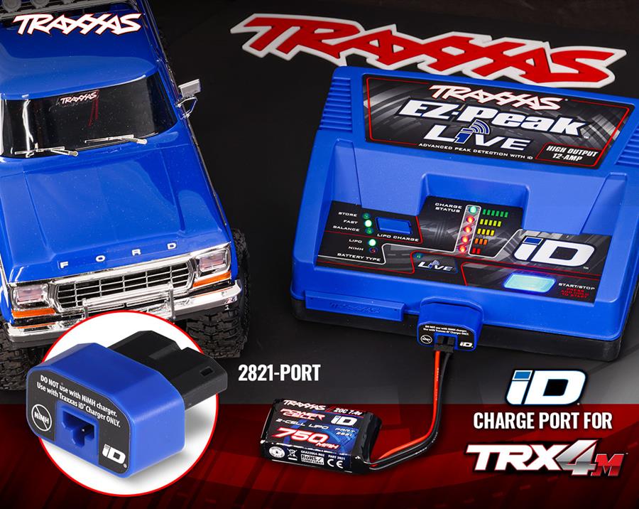 New iD® Charging Port for TRX-4M