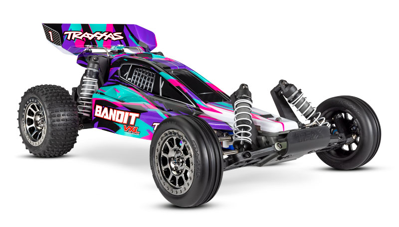 Bandit VXL (#24076-74) Front Three-Quarter View (Purple)