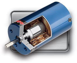 Velineon 380 Brushless Motor (3371) (cut-away view) (on 1/16th models) (2013)