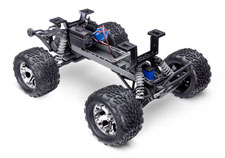 Stampede 2WD BL-2s (#36354-4) Chassis Three-Quarter View