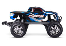 Stampede 2WD BL-2s (#36354-4) Side View (Blue)