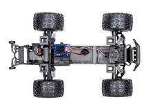 Stampede 2WD BL-2s (#36354-4) Chassis Top View