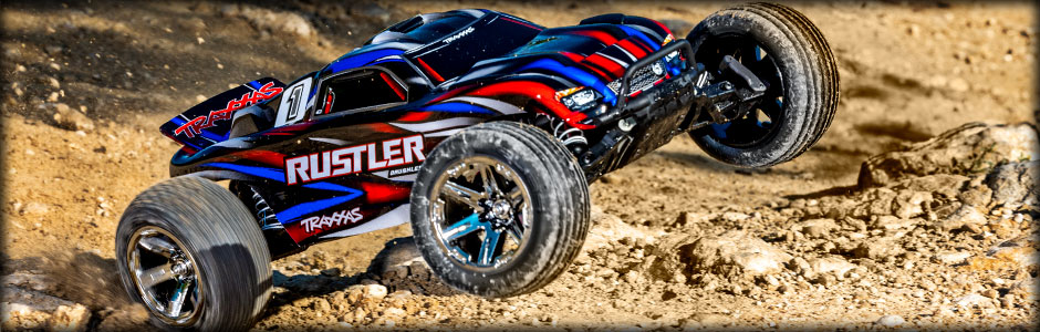 Rustler 2WD BL-2s Red