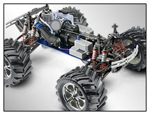 T-Maxx Classic (#49104-1) View - Three-Quarter Chassis