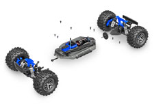 Stampede 4X4 Brushless (#67154-4) Modular Chassis