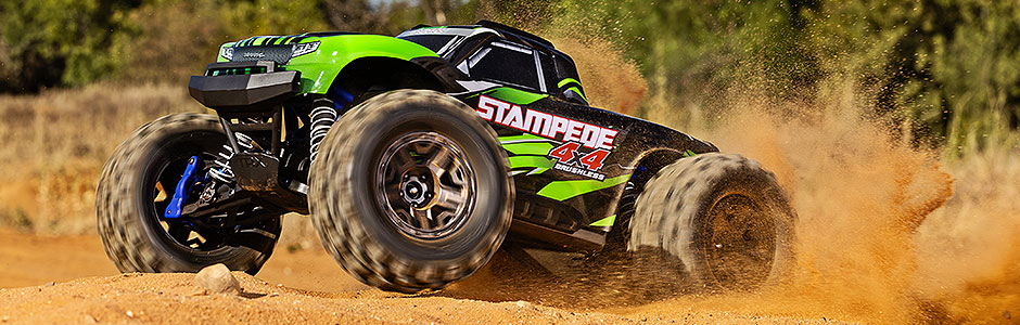 Stampede 4X4 Brushless Green