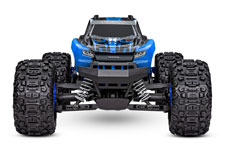 Stampede 4X4 Brushless (#67154-4) Front View (Blue)