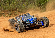 Rustler 4X4 Brushless (#67164-4) Action (Blue)