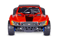 Slash 4X4 Brushless (#68154-4) Front View (FOX)