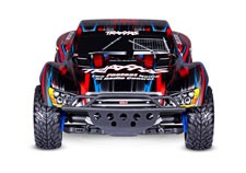 Slash 4X4 Brushless (#68154-4) Front View (Red)