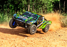 Slash 4X4 Brushless (#68154-4) Action (Green)