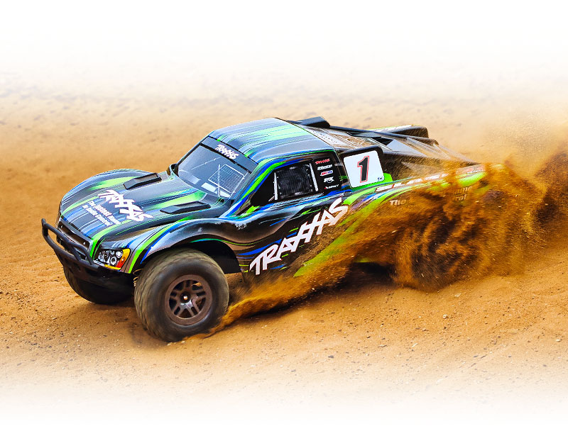 Slash 4X4 Brushless (68154-4) Action (Green)