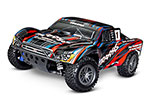 Red Slash® 4X4 Brushless: 1/10 Scale 4WD Electric Short Course Truck with TQ 2.4GHz Radio System