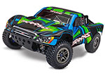 Green Slash® 4X4 Ultimate:  1/10 Scale 4WD Brushless Short Course Truck with TQi™ Radio System, Traxxas Link™ Wireless Module, & Traxxas Stability Managment (TSM)®