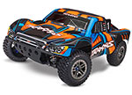 Orange Slash® 4X4 Ultimate:  1/10 Scale 4WD Brushless Short Course Truck with TQi™ Radio System, Traxxas Link™ Wireless Module, & Traxxas Stability Managment (TSM)®