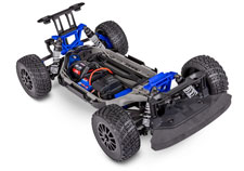 Fiesta ST Rally Brushless (#74154-4) Chassis Three-Quarter View