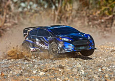 Fiesta ST Rally Brushless (#74154-4) Action (Blue)