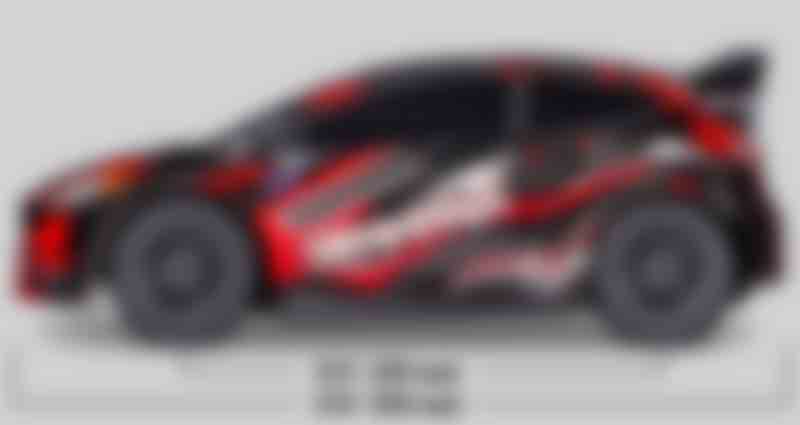 Fiesta ST Rally Brushless - Specs Side