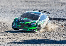 Fiesta ST Rally Brushless (#74267-4) Action (Green)