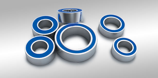 Rubber-Sealed Ball Bearings