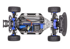 Fiesta ST Rally VXL Brushless (#74276-4) Chassis Top View