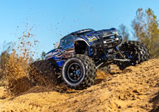 X-Maxx Ultimate (#77097-4) Action (Blue)