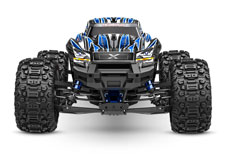 X-Maxx Ultimate (#77097-4) Front View (Blue)