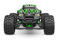 X-Maxx Ultimate (#77097-4) Front View (Green)