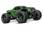 Green X-Maxx® Ultimate: Brushless Electric Monster Truck with TQi™ Traxxas Link™ Enabled 2.4GHz Radio System & Traxxas Stability Management (TSM)®