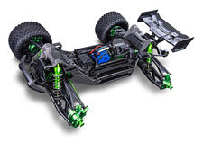 XRT Ultimate (#78097-4) Chassis Three-Quarter View (Green)