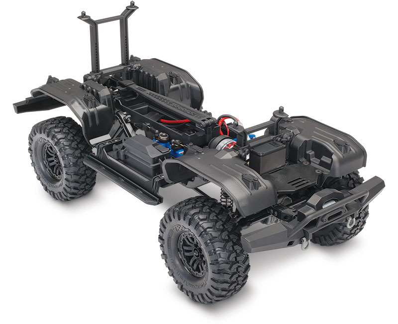 TRX-4 Crawler Kit (#82016-4) Three-Quarter Chassis (shown as assembled)