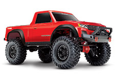 TRX-4 Sport Front 3-quarter View (Red)