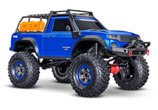 TRX-4 Sport High Trail (#82044-4) Front Three-Quarter View (Blue)