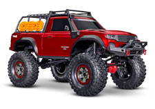 TRX-4 Sport High Trail (#82044-4) Front Three-Quarter View (Red)