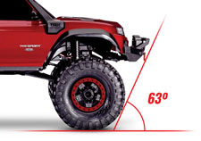 TRX-4 Sport High Trail (#82044-4) Approach Angle