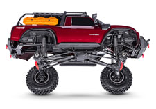 TRX-4 Sport High Trail (#82044-4) Underneath View (Red)