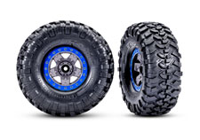 TRX-4 Sport High Trail (#82044-4) Canyon Trail 2.2″ Tires & 5-Spoke Wheels with Replica Beadlock Rings