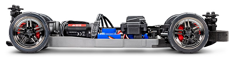 4-TEC 2.0 Chassis BL-2S (83124-4) Chassis Side View