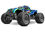 Green Stampede® 4X4 VXL:  1/10 Scale Monster Truck with TQi™ Traxxas Link™ Enabled 2.4GHz Radio System & Traxxas Stability Management (TSM)®