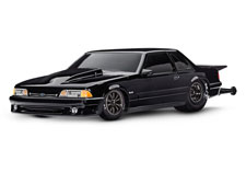 Ford 5.0 Mustang Drag Slash (#94346-74) Front Three-Quarter View (Black)