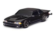 Ford 5.0 Mustang Drag Slash (#94346-74) Front Three-Quarter View (Black)