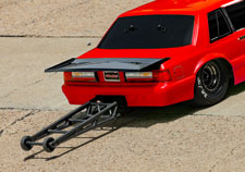 Ford 5.0 Mustang Drag Slash (#94346-74) Wing & Wheelie Bar