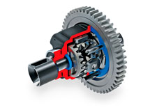 Sledge (#95096-4) Torque-Biasing Center Drive