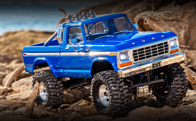 TRX-4M F-150 High Trail (#97044-1) (Blue)