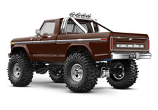 1/18 TRX-4M Ford F-150 High Trail Edition (#97044-1) Rear Three-Quarter View (Brown)