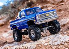 1/18 TRX-4M Chevrolet K10 High Trail Edition (#97064-1) Action (Blue)