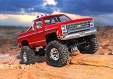 1/18 TRX-4M Chevrolet K10 High Trail Edition (#97064-1) Action (Red)